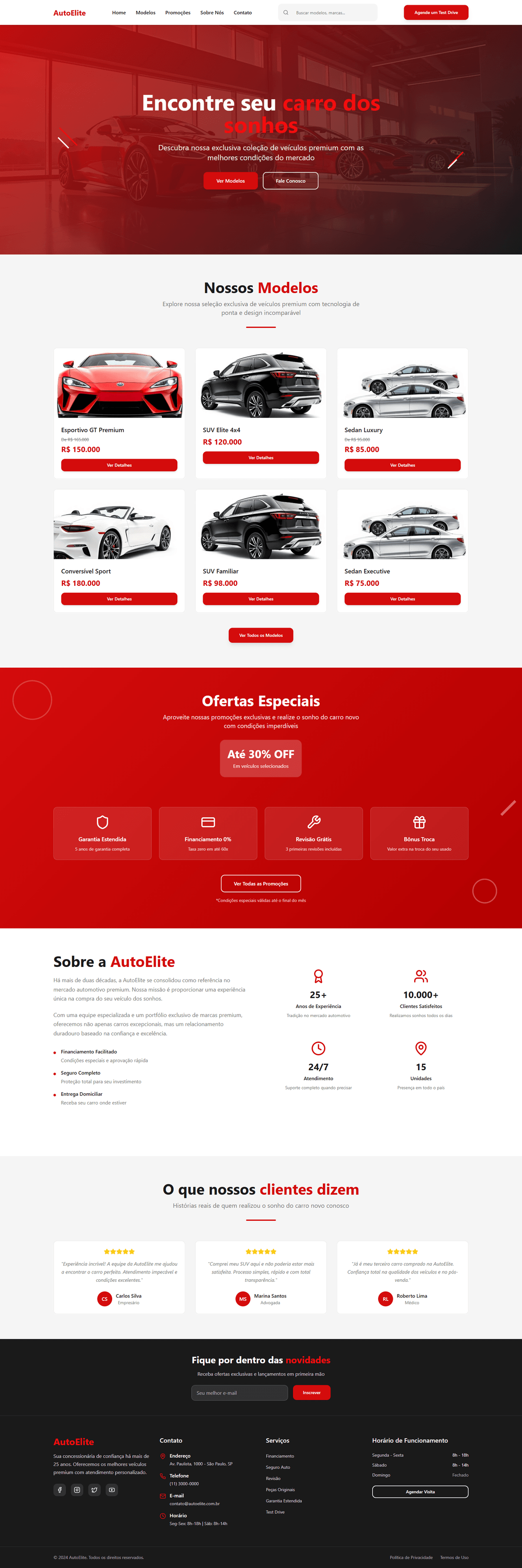 Concessionária de Carros